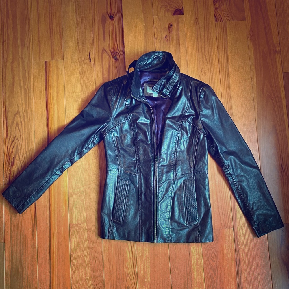 Leather jacket